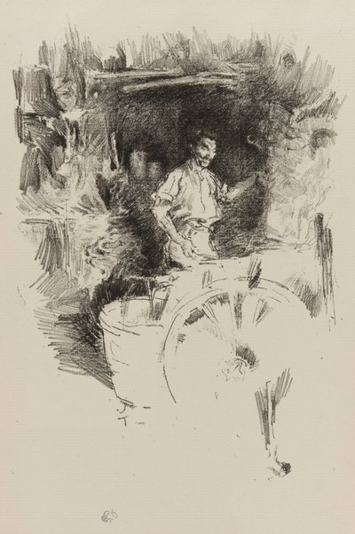 Il fabbro, 1895-1896 da James Abbott McNeill Whistler